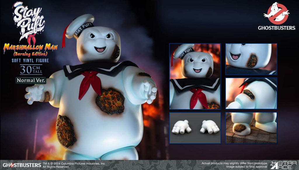 Ghostbusters Stay Puft Marshmallow Man Burning Regular Edition star ace