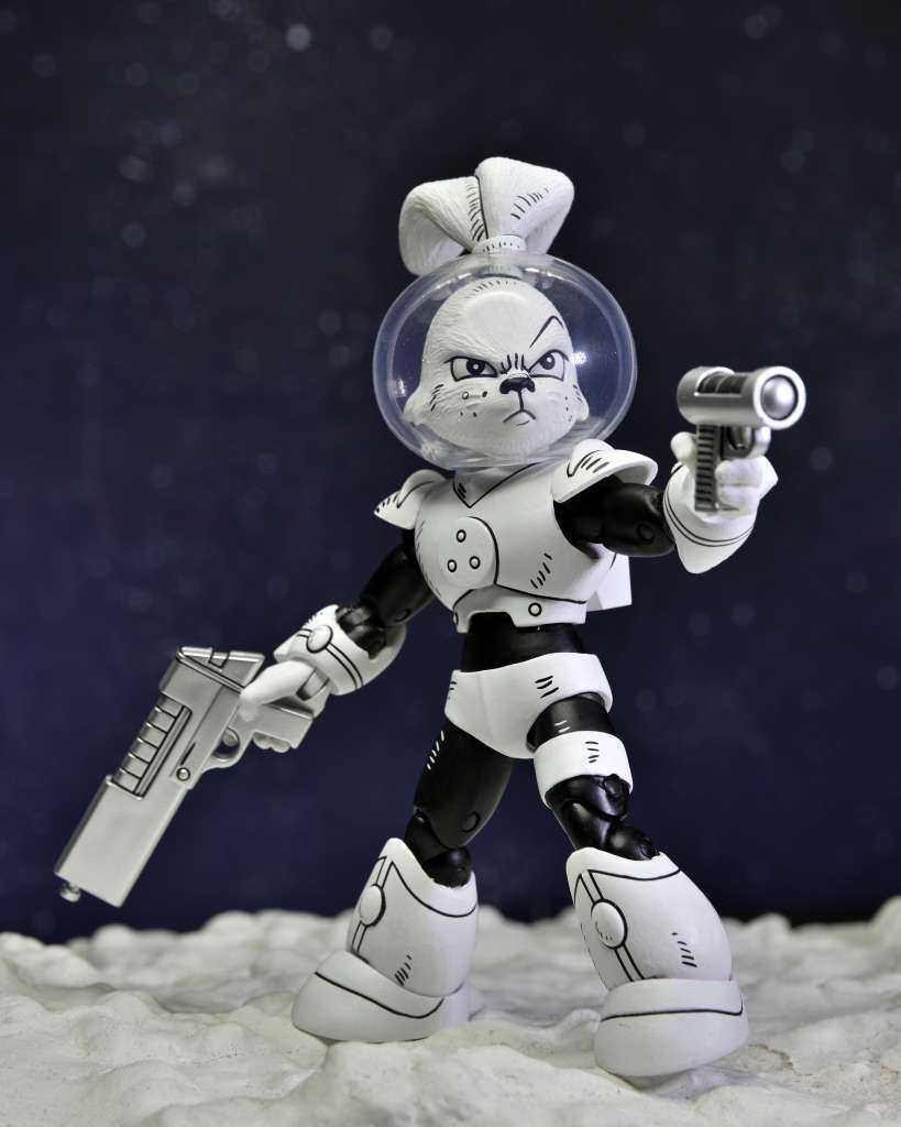 Usagi Yojimbo Space Black & White Actionfigur neca