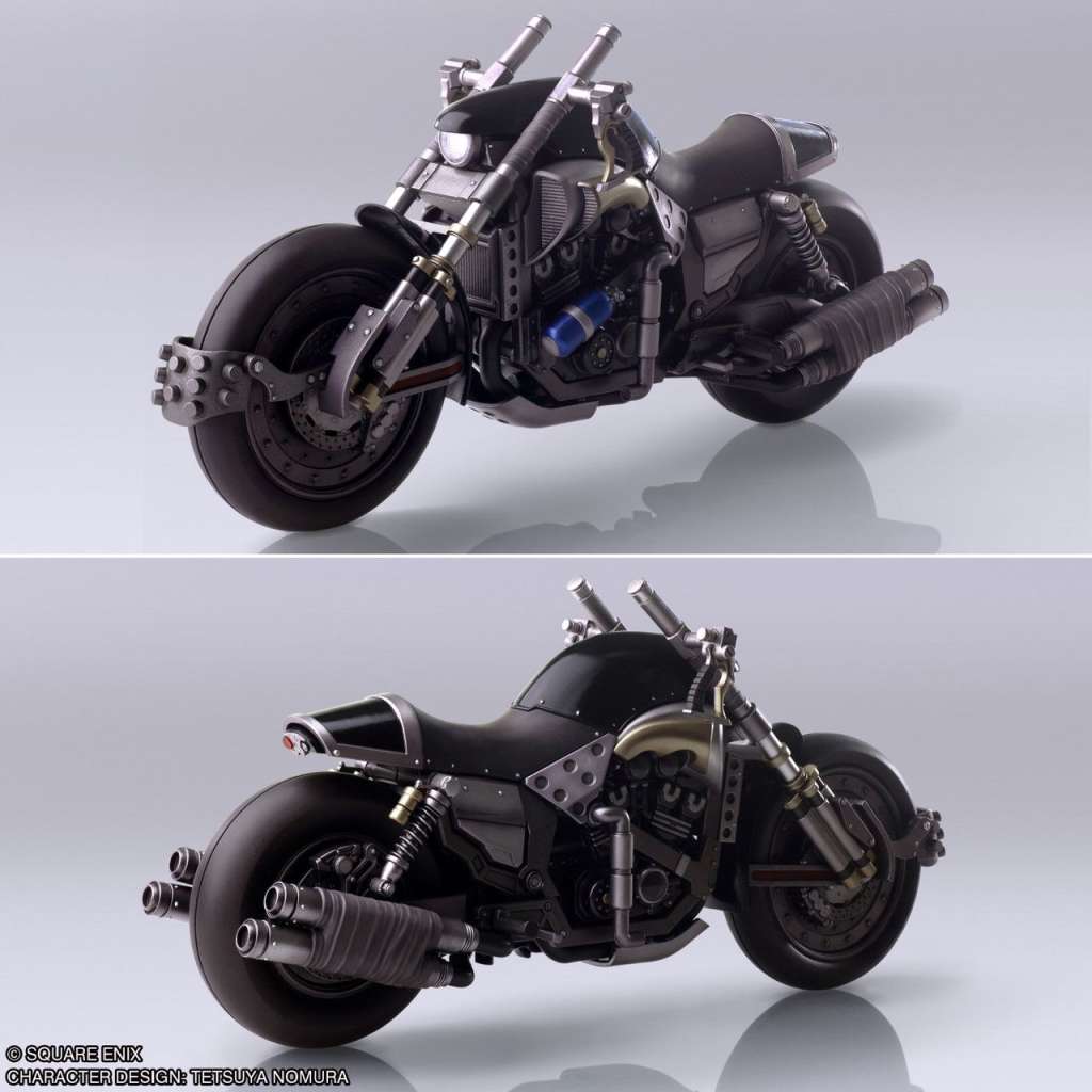 FF 7 Cloud & Hardy Daytona Bring Arts AF - Samlarfigur square enix