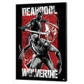 Marvel Deadpool & Wolverine Maximum Effort Träpanel semic