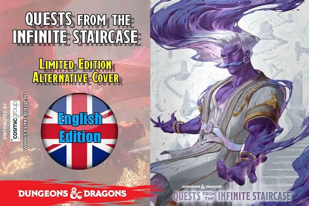 Dungeons & Dragons - Quests from the Infinite Staircase - Alternativ Omslag - Robotto