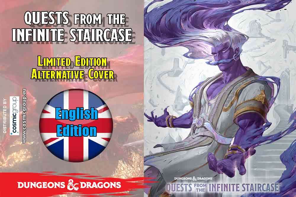 Dungeons & Dragons - Quests from the Infinite Staircase - Alternativ Omslag wizards of the coast