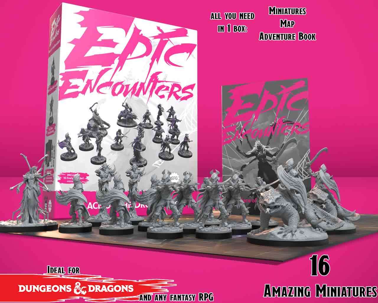 Epic Encounters - Palace of the Draw Queen steamforged games