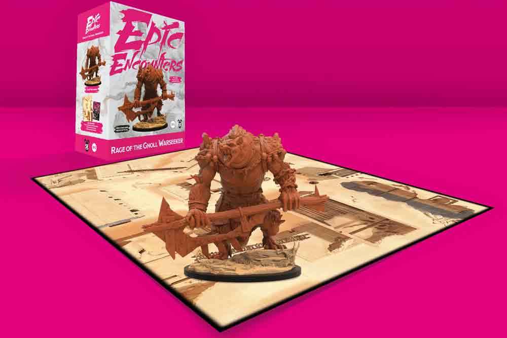 Epic Encounters - Rage of the Gnoll Warseeker steamforged games