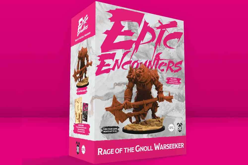 Epic Encounters - Rage of the Gnoll Warseeker steamforged games