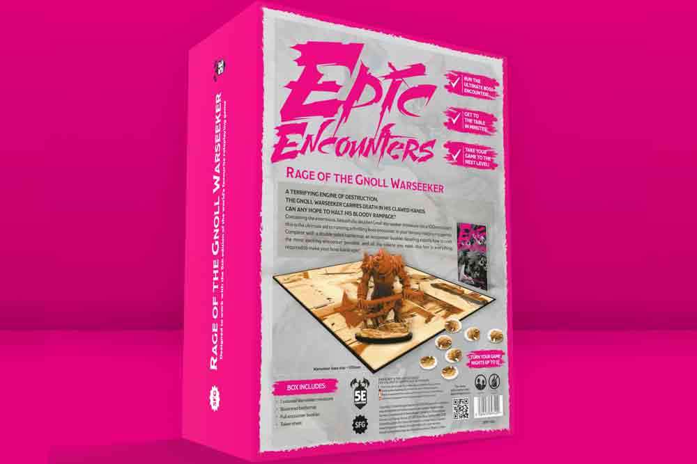 Epic Encounters - Rage of the Gnoll Warseeker steamforged games