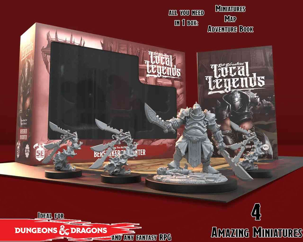 Epic Encounters - Local Legends - Berserker steamforged games
