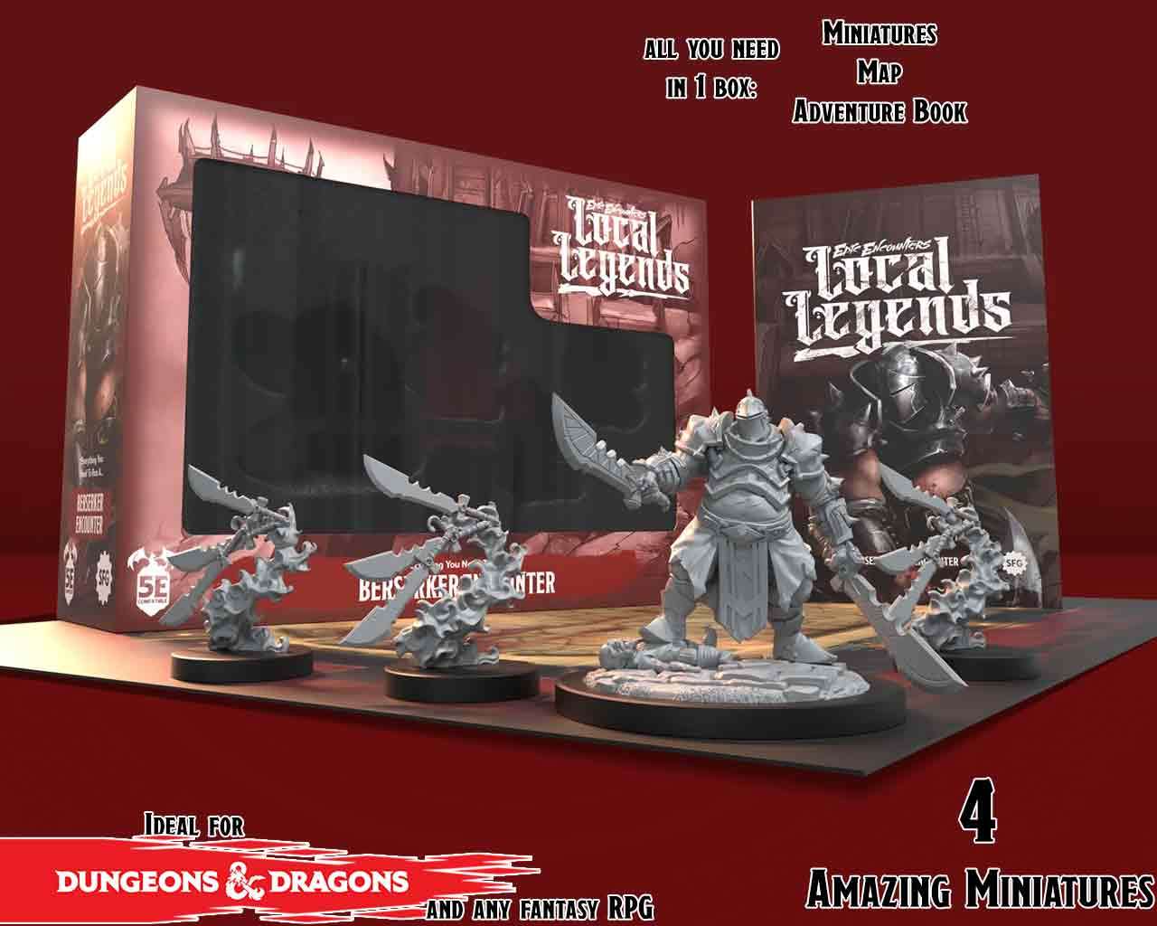 Epic Encounters - Local Legends - Berserker steamforged games