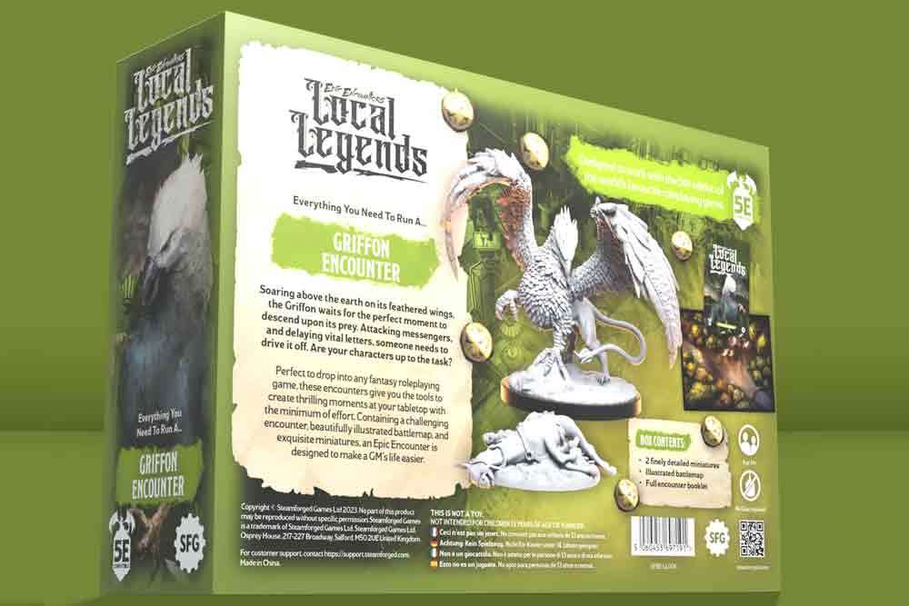 Epic Encounters - Lokala Legender - Griffon steamforged games