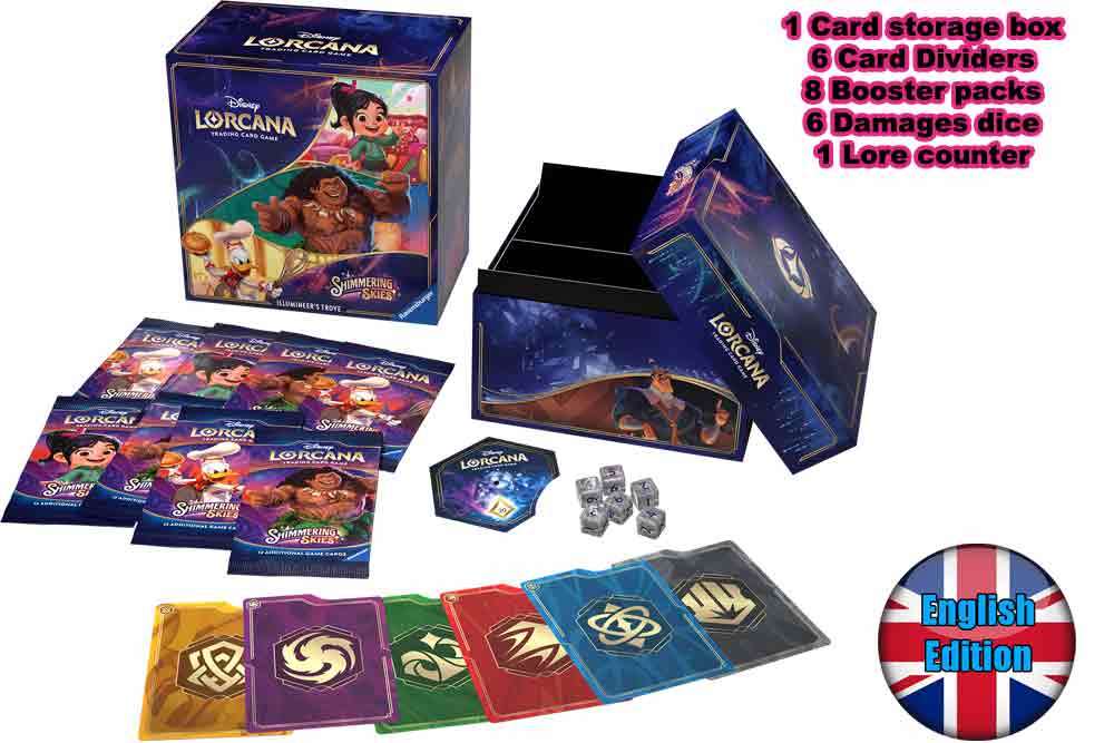 Lorcana - Shimmering Skies - Illumineer's Trove - Engelsk ravensburger