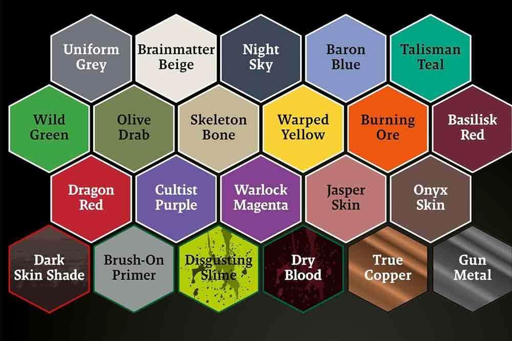 Warpaints Fanatic Most Wanted Set - Robotto