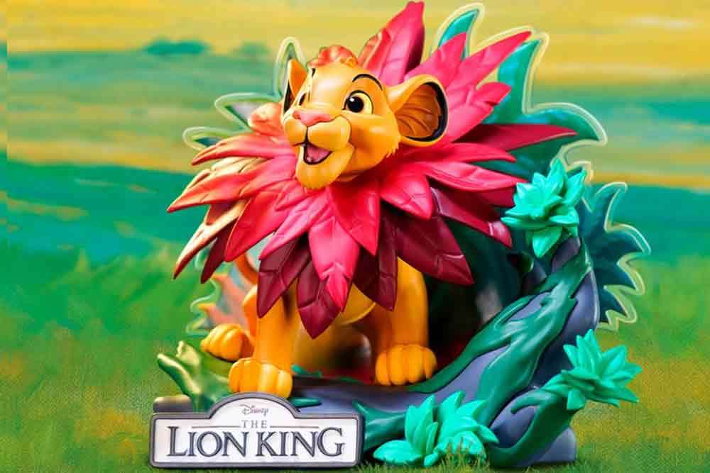 Disney - Lejonkungen - Simba - Super Figur Samling - 1:10 PVC Staty abystyle studio