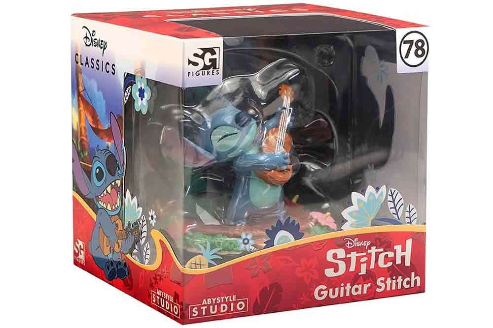 Disney Lilo & Stitch Guitar Stitch PVC Figur 1:10 abystyle studio