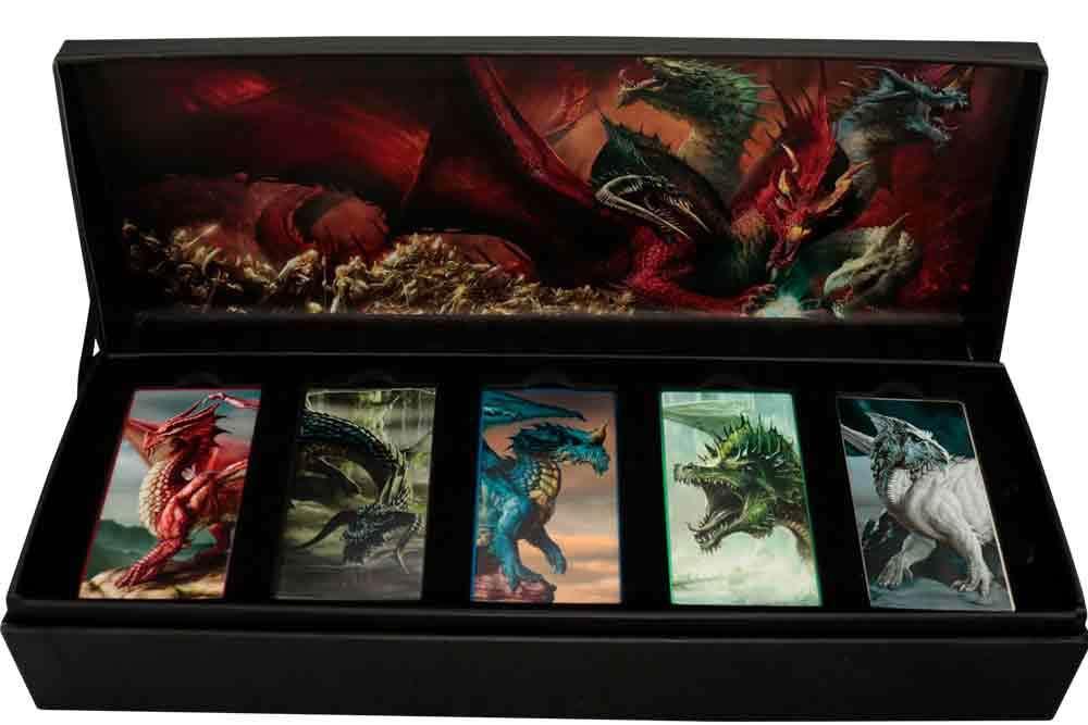 Dungeons & Dragons - Chromatic Dragons Samling av Ingotar - Robotto