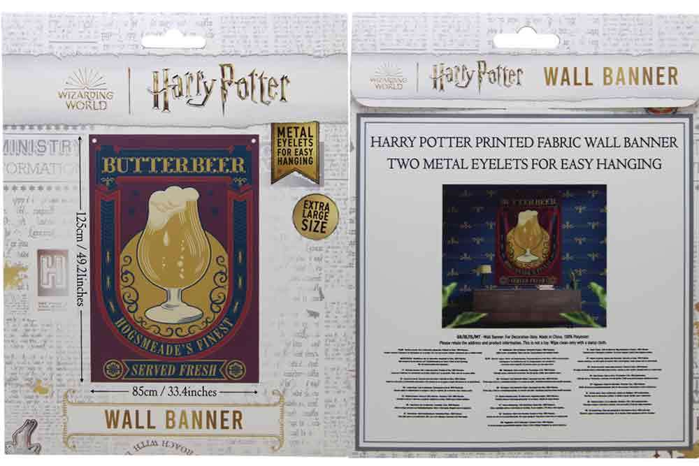 Harry Potter - Butterbeer Vägbanner fanattik