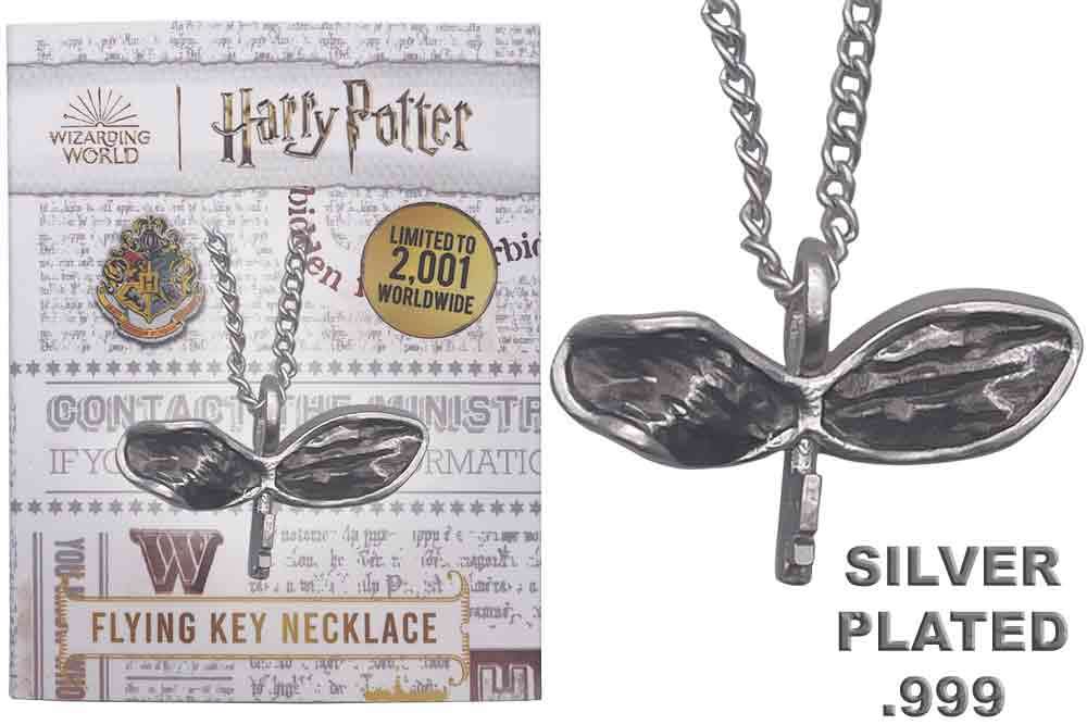 Harry Potter Flying Key Necklace fanattik