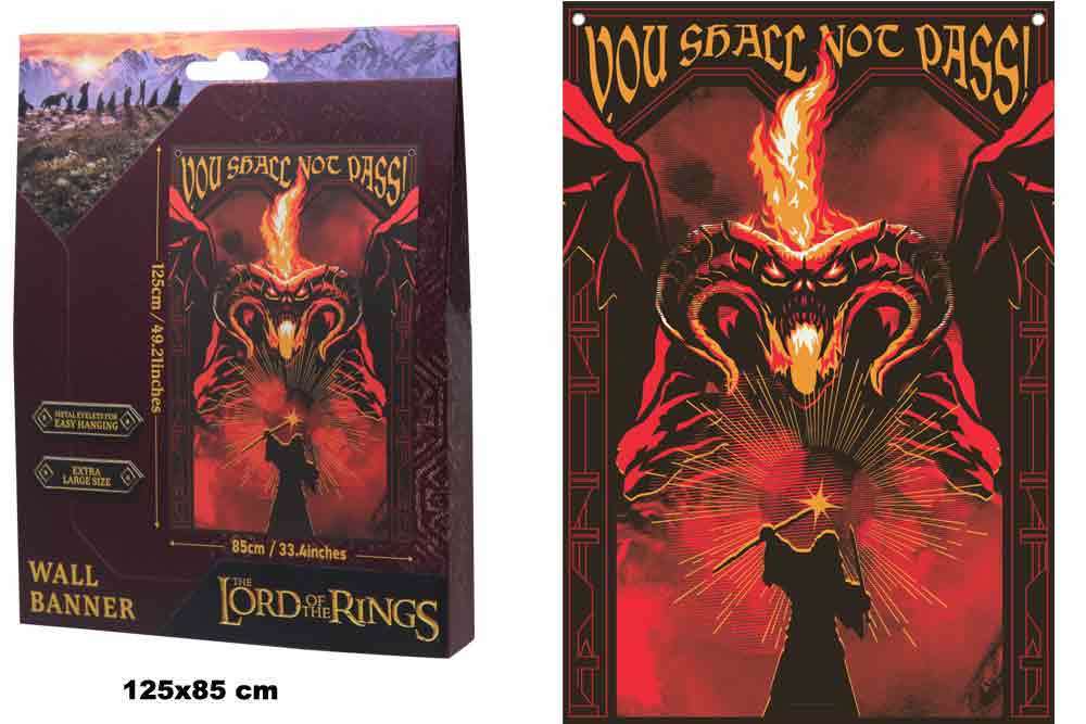 Lord of the Rings - Balrog Vägghängning fanattik