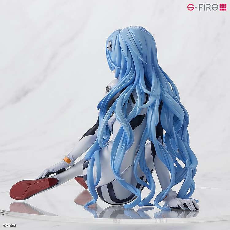 Evangelion 3.0+1.0 Thrice Upon a Time Rei Långhår 1/7 Figur - Robotto