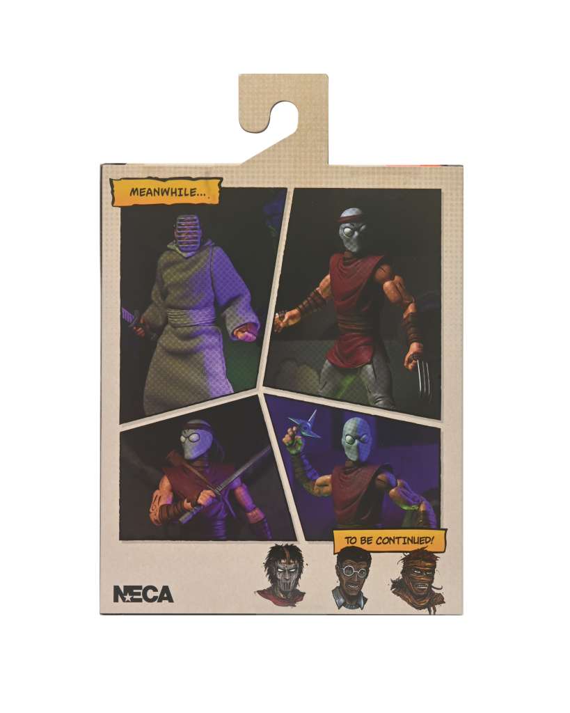TMNT Mirage Comics Foot Ninja Classic Colors neca