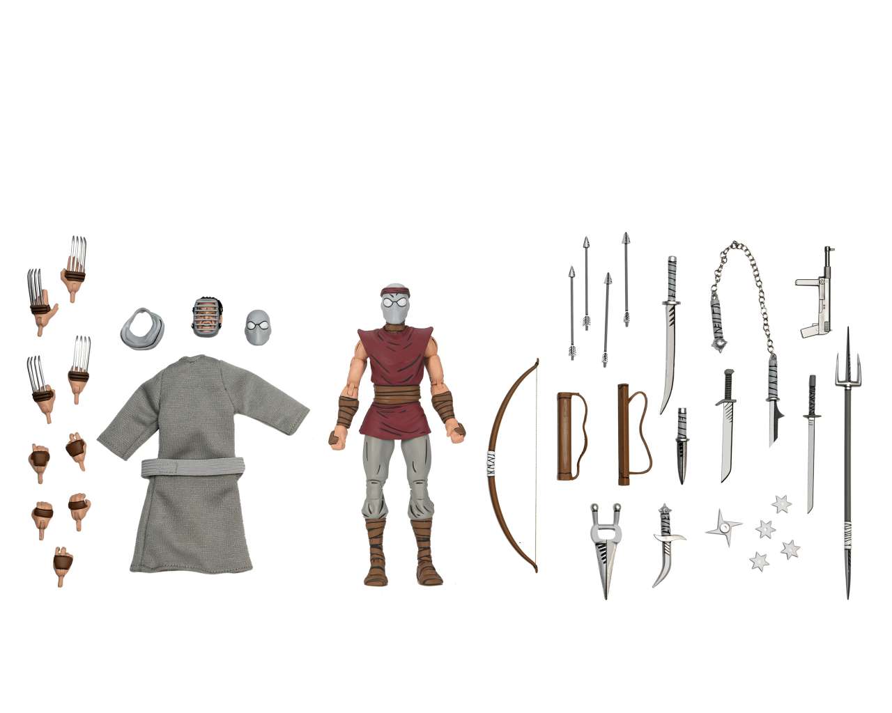 TMNT Mirage Comics Foot Ninja Classic Colors neca