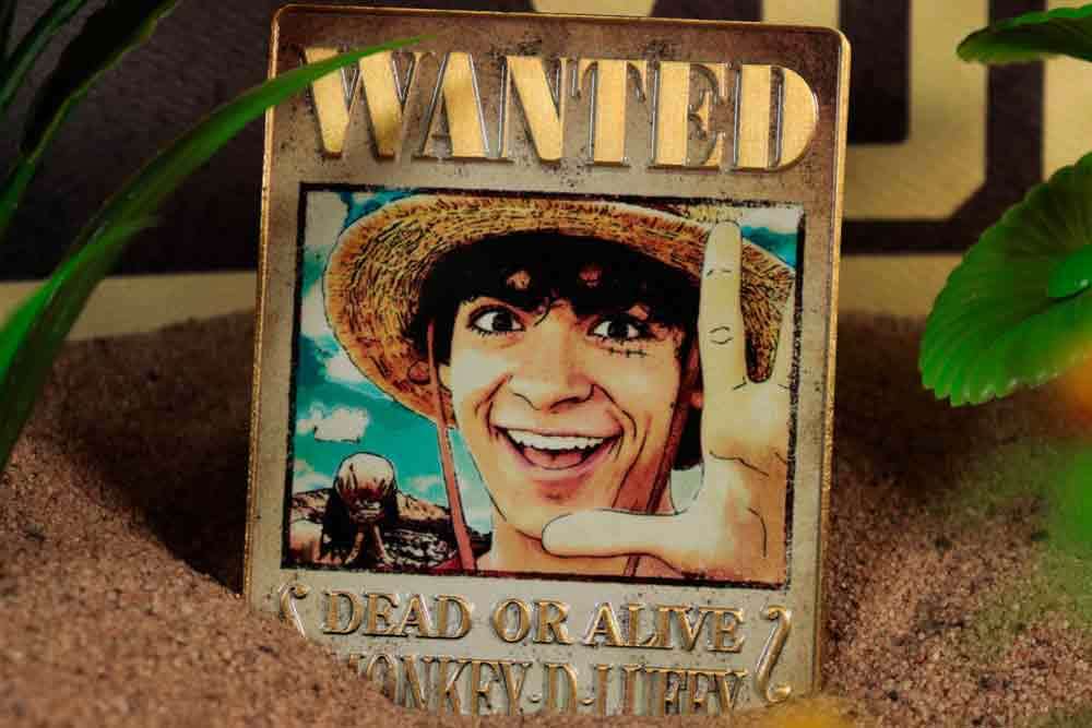 One Piece Wanted Poster Limited Edition Ingot fanattik