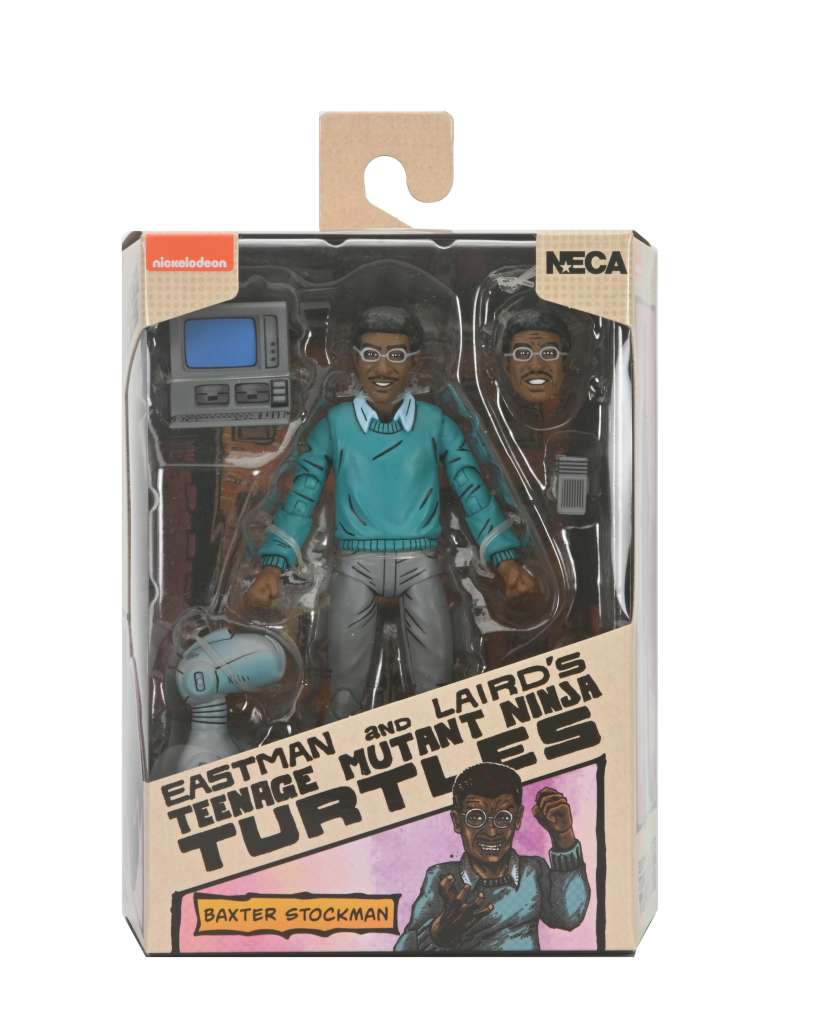 TMNT Mirage Comics Baxter Stockman Actionfigur neca