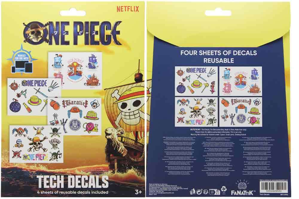 One Piece - Teknisk Decal Stickers Set fanattik
