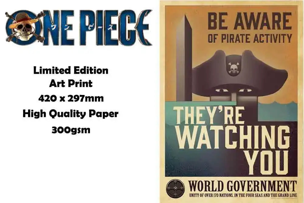 ONE PIECE - LIMITED EDITION ART PRINT