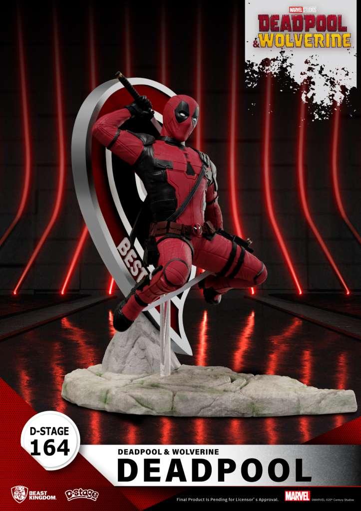 D-stage Deadpool och Wolverine Samlarstaty - Robotto