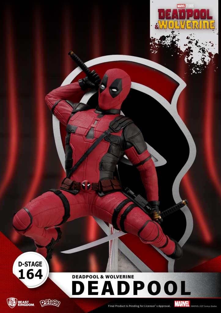 D-stage Deadpool och Wolverine Samlarstaty - Robotto