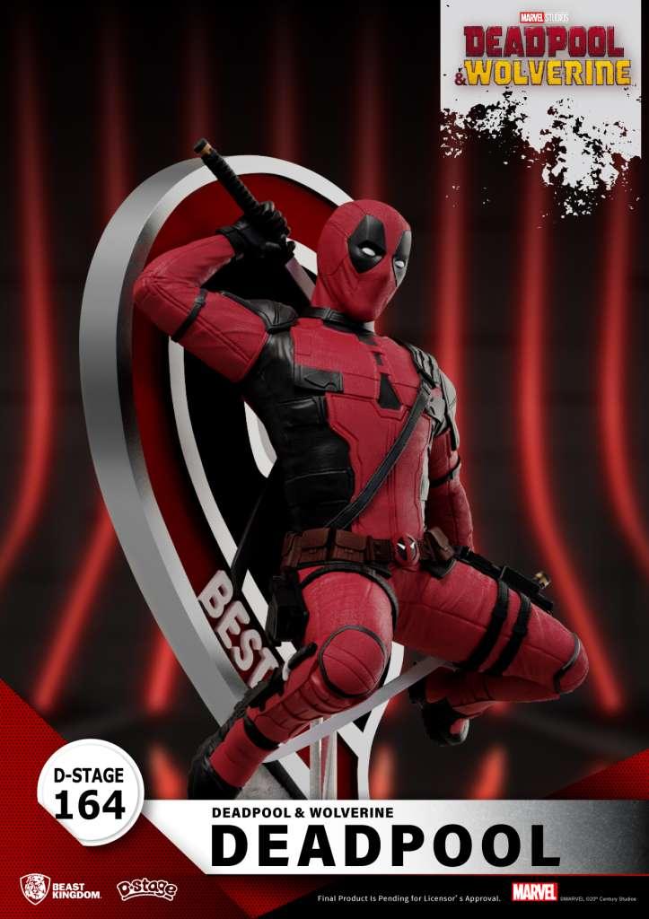 D-stage Deadpool och Wolverine Samlarstaty - Robotto