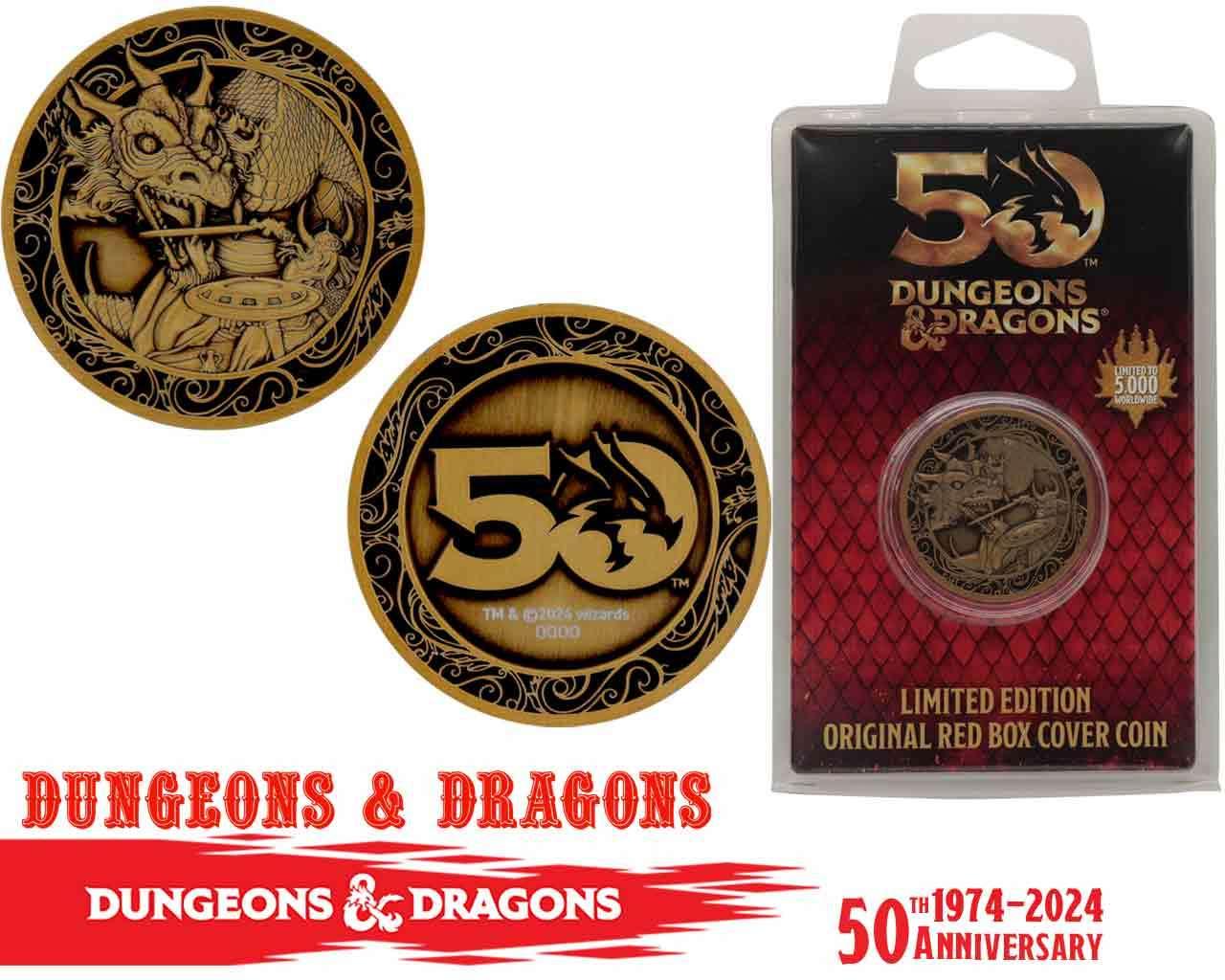 Dungeons & Dragons - 50-årsjubileum Antik Guldmynt - Robotto