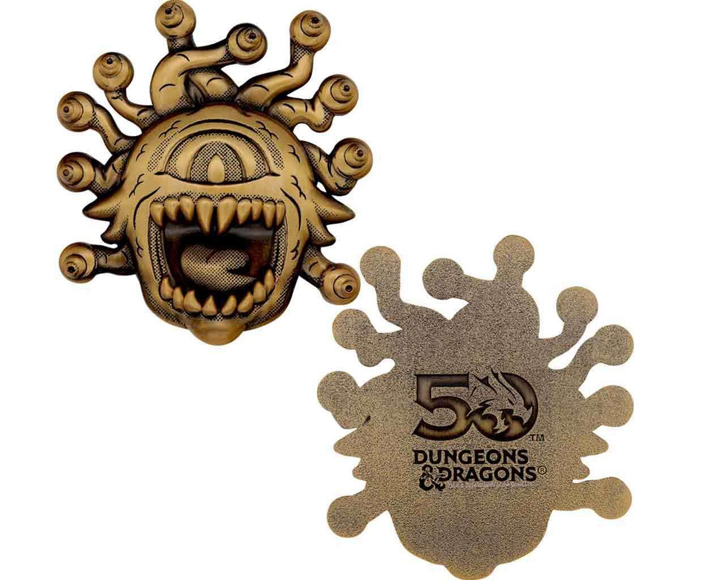 Dungeons & Dragons 50th Anniversary Beholder Twin Medallion Set - Robotto
