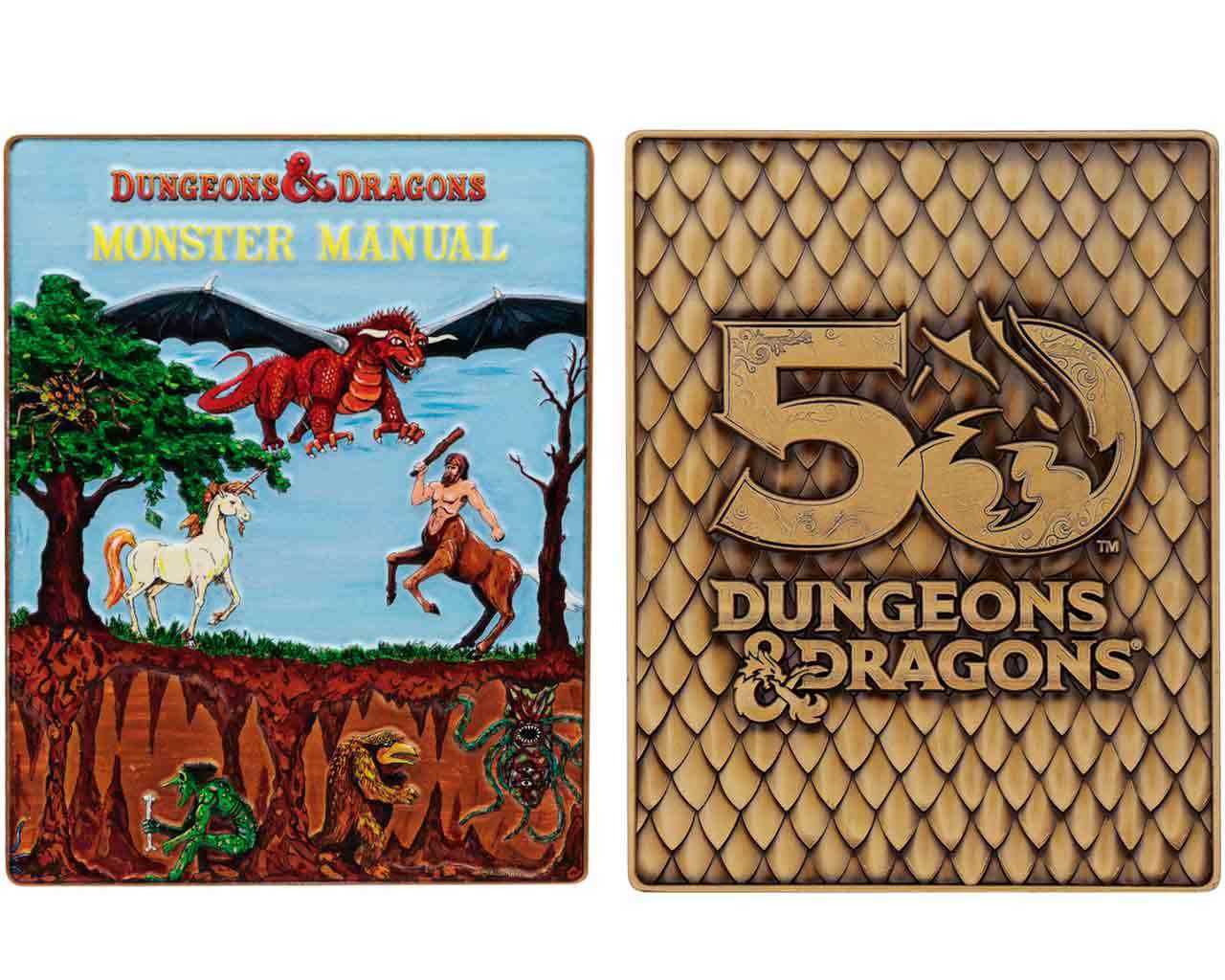 Dungeons & Dragons 50-årsjubileum - 1:a utgåvan Ingot Set fanattik