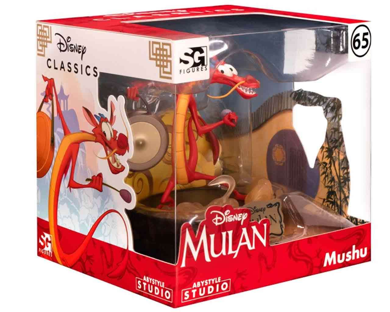 Disney Mulan Mushu Superfigur Samling - 1:10 PVC-statue abystyle studio