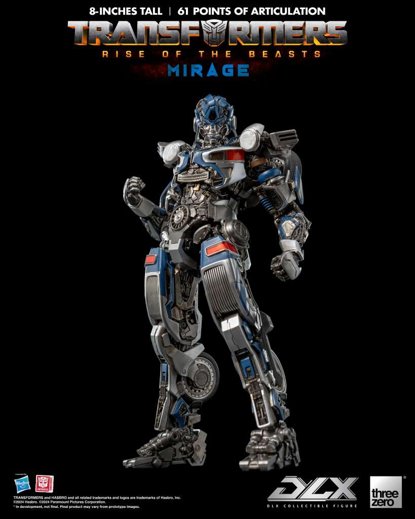 Transformers Rise of the Beasts DLX Mirage Actionfigur Robotto