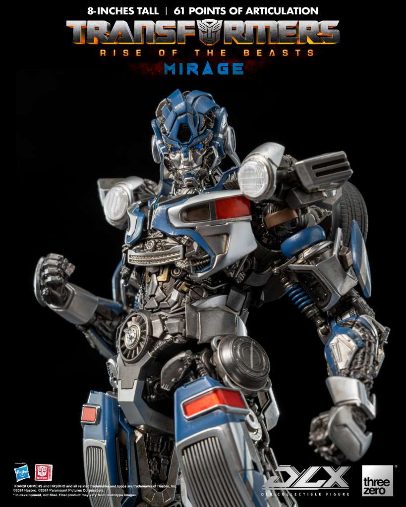 Transformers Rise of the Beasts DLX Mirage Actionfigur Robotto