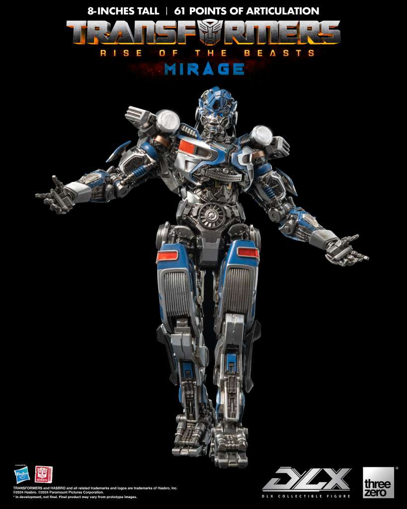 Transformers Rise of the Beasts DLX Mirage Actionfigur Robotto