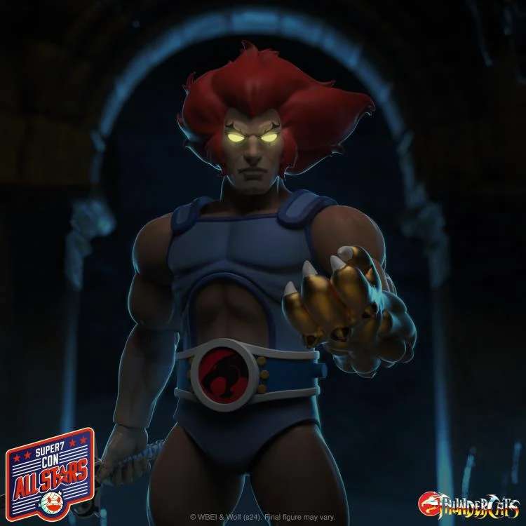 Thundercats Ultimates! Lion-O Figur med LED Ögon super 7