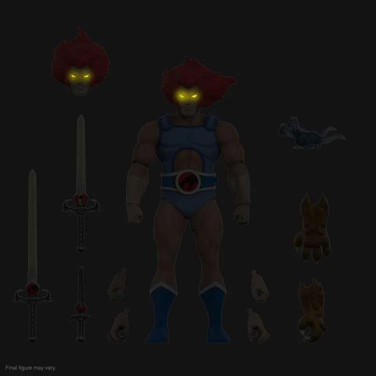 Thundercats Ultimates! Lion-O Figur med LED Ögon super 7