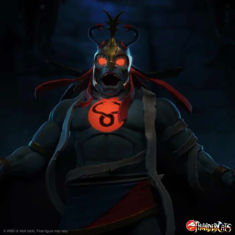 Thundercats Ultimates! Mumm-Ra Led Eyes Figur super 7