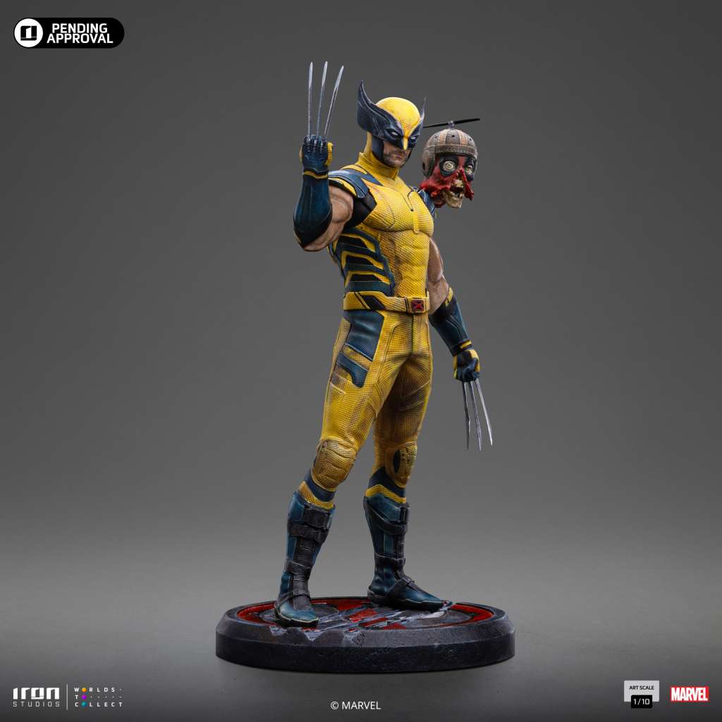 Deadpool & Wolverine 1/10 Figur - Marvels Ikoniska Hjältar iron studios
