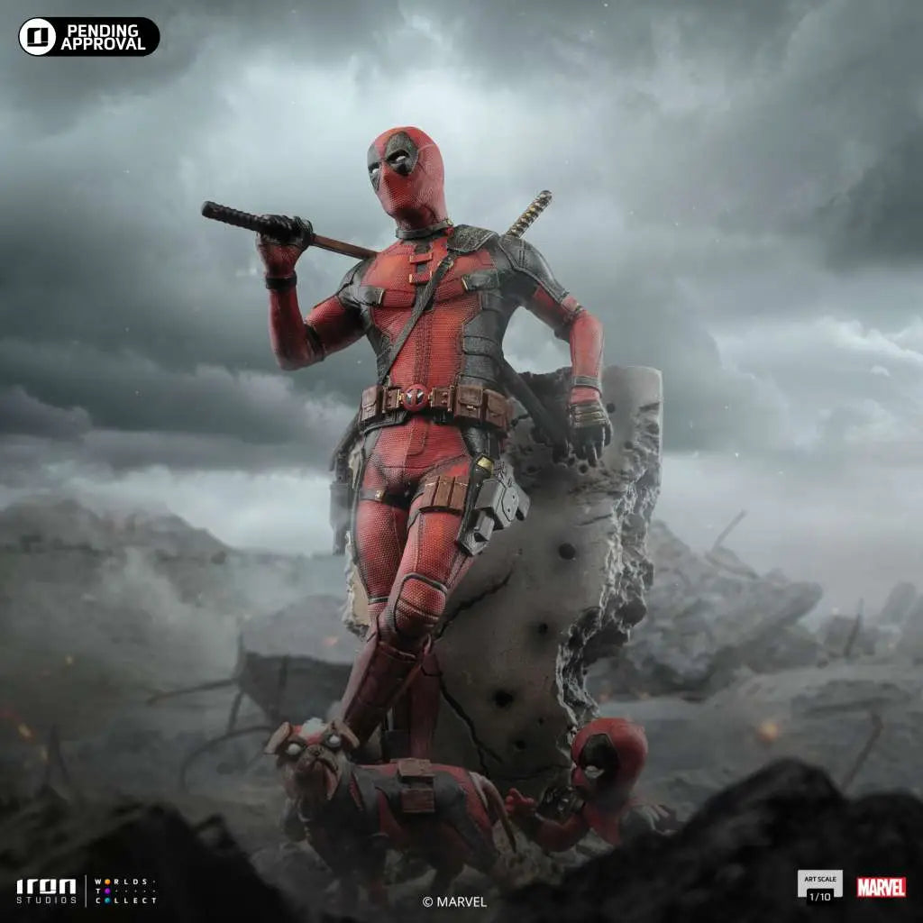 Deadpool & Wolverine Deadpool 1/10 Figur