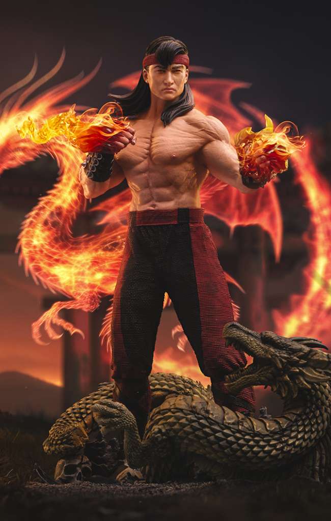 Mortal Kombat Liu Kang 1/10 Figur iron studios
