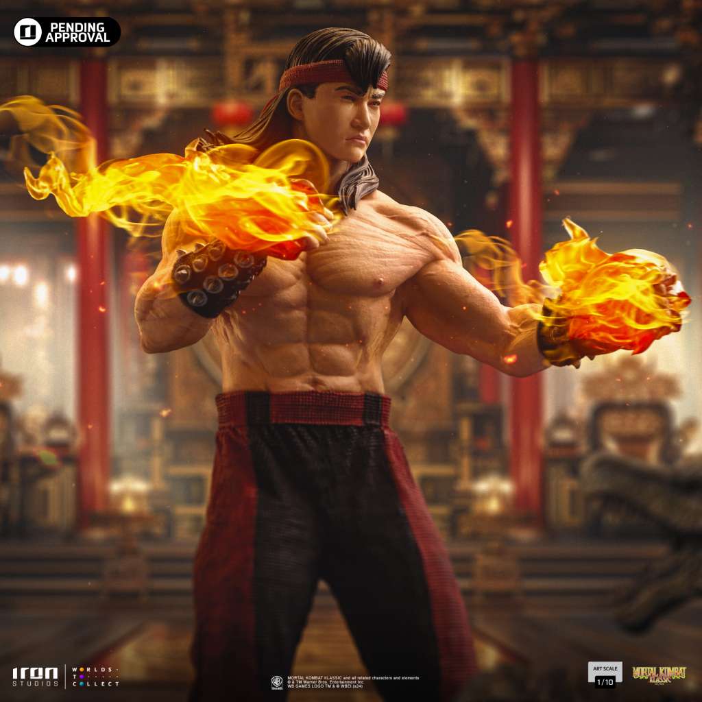 Mortal Kombat Liu Kang 1/10 Figur iron studios