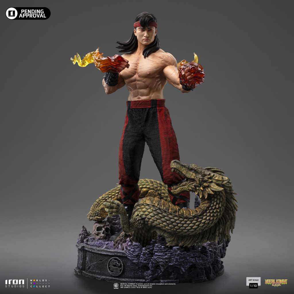 Mortal Kombat Liu Kang 1/10 Figur iron studios
