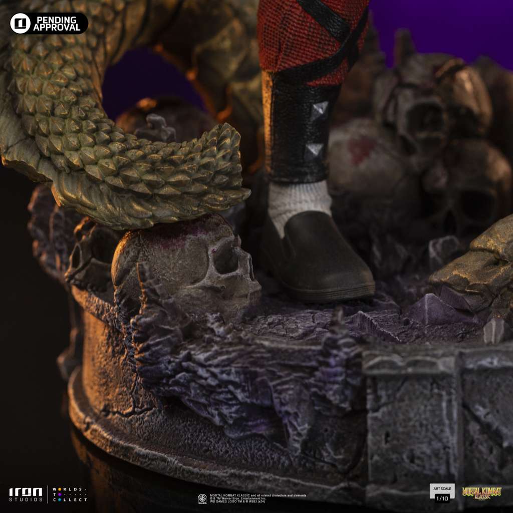 Mortal Kombat Liu Kang 1/10 Figur iron studios