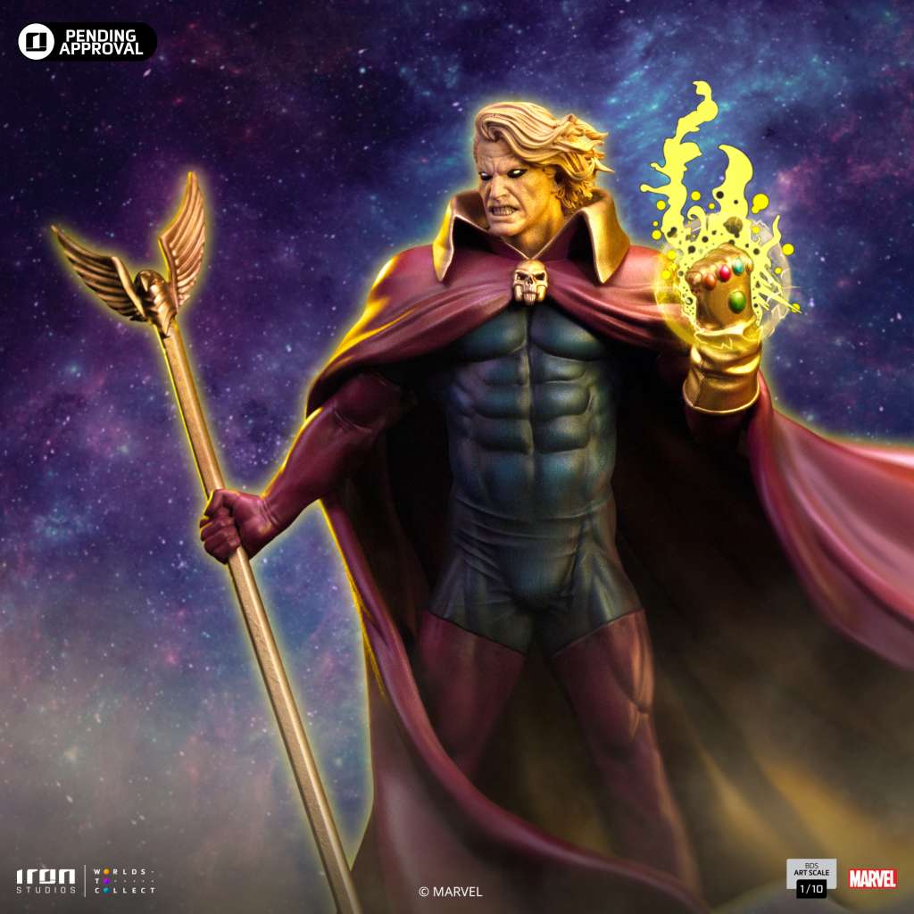 Infinity Gauntlet Adam Warlock 1/10 Staty iron studios