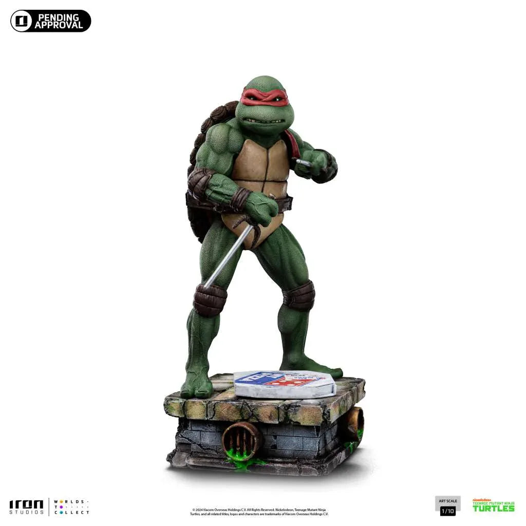 TMNT Film Raphael 1/10 Staty - Robotto