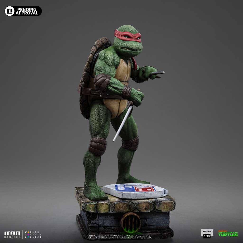TMNT Film Raphael 1/10 Staty - Robotto
